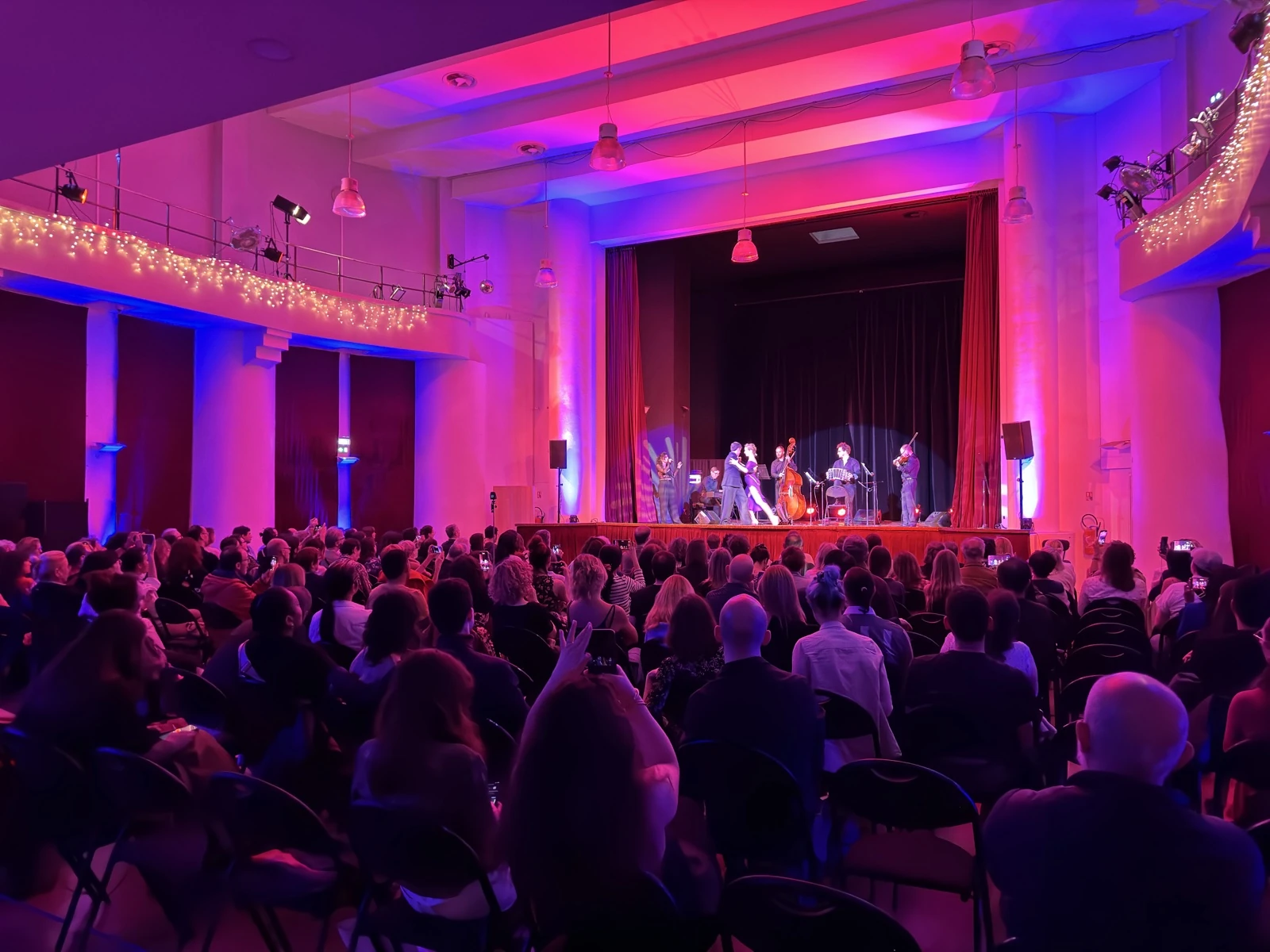 Solo Tango Orquesta performing live in Paris
